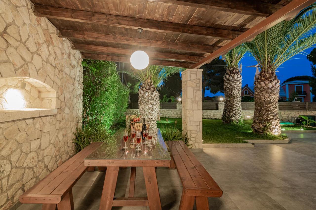 Luxury Villa Vanato & Pool Koukounariá エクステリア 写真